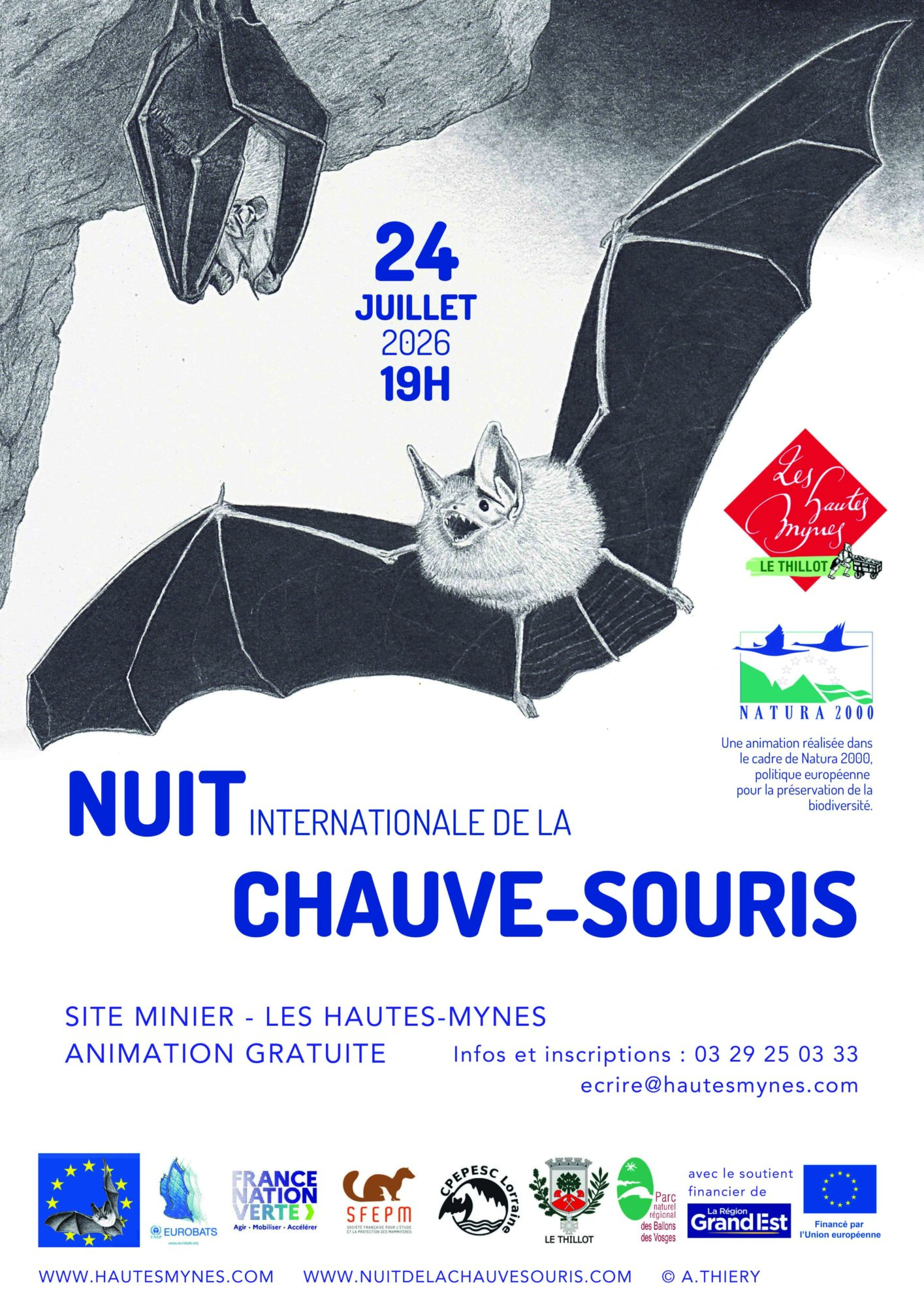 LES HAUTES MYENS NUIT_CS_2026 | Les Hautes-Mynes Nuit internationale de la chauve-souris – vendredi 24 juillet Belfort 0